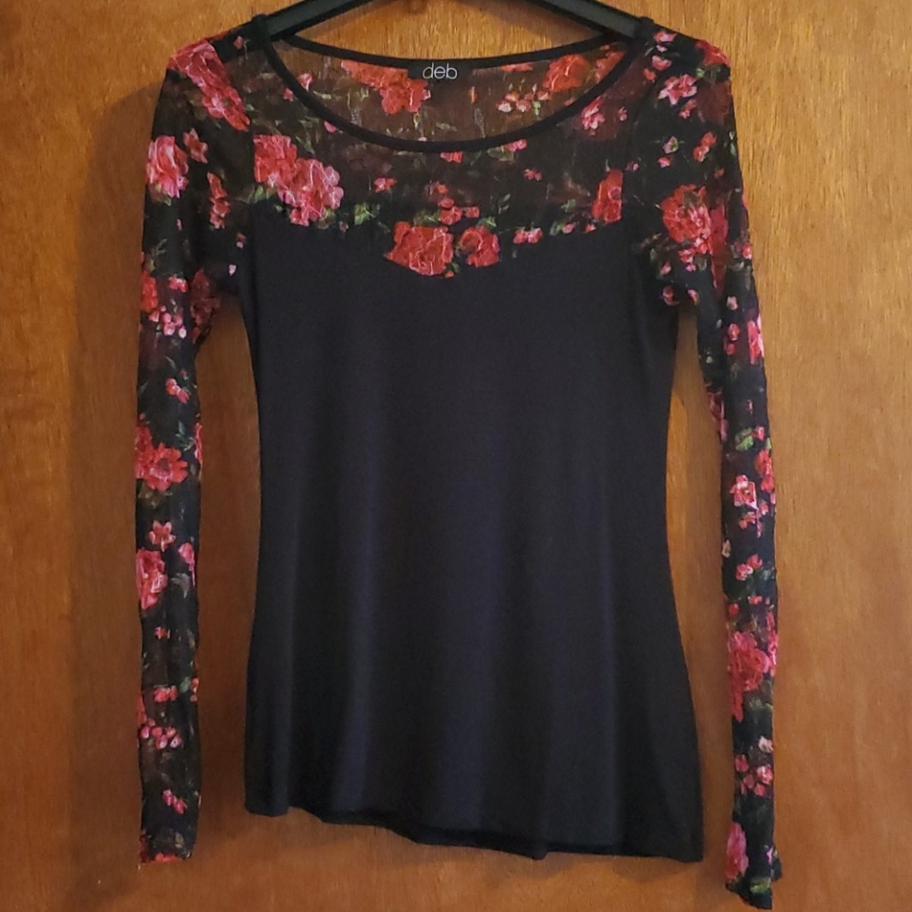 deb Floral Lace Top